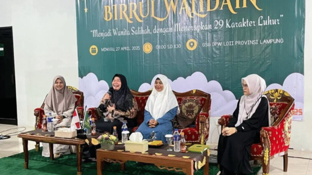 Bentuk Karakter Mulia, LDII Bandar Lampung Gelar Kajian Keputrian Bertema Bakti pada Orangtua