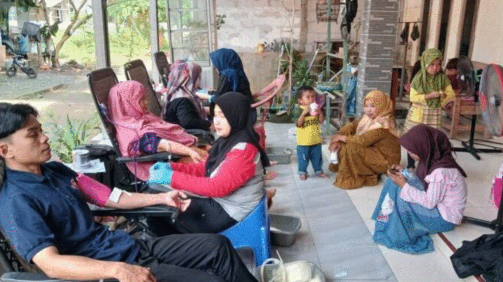 Peringati Harkitnas, LDII Bojong Tengah Gelar Pengajian dan Donor Darah