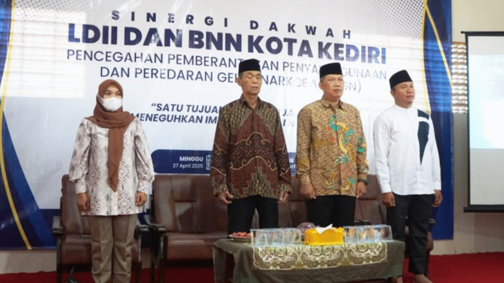 LDII Kota Kediri dan BNN Kolaborasi Edukasi Bahaya Narkoba ke Generasi Muda