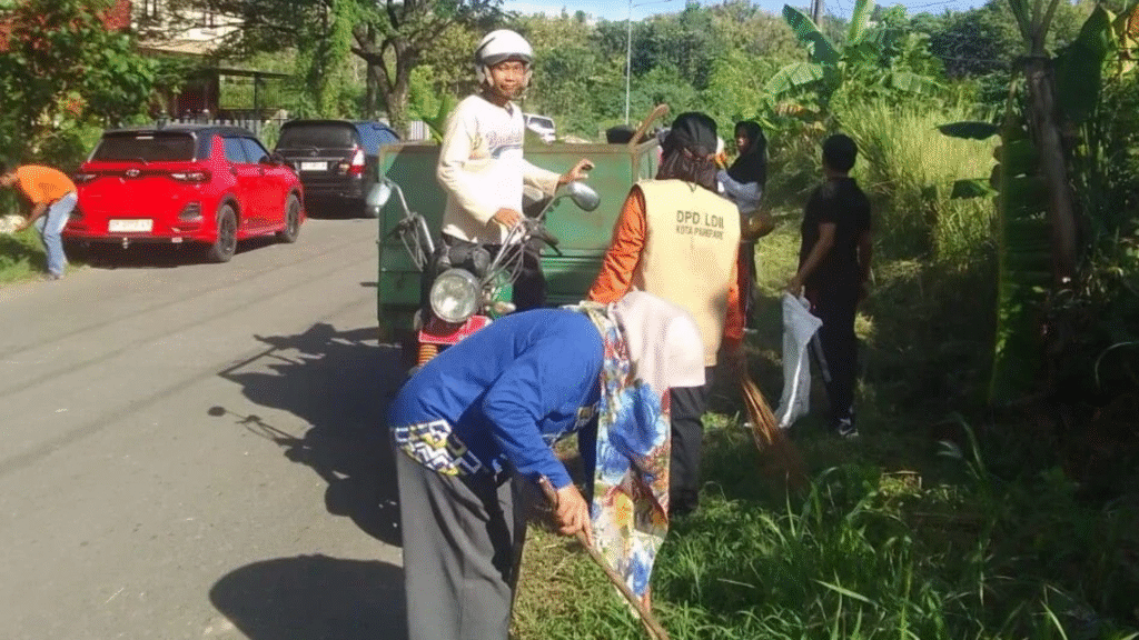 LDII Parepare Aktif Dukung Jumat Bersih Bareng Pemcam dan Kelurahan