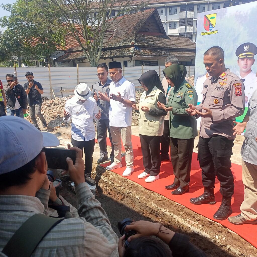 LDII Baleendah Hadiri Peletakan Batu Pertama Kantor Kecamatan Baru