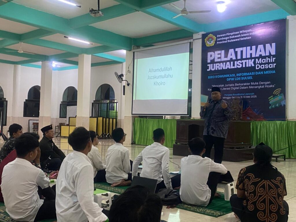 LDII Sulsel Latih Kontributor Jurnalistik, Siap Hadapi Era Informasi Digital