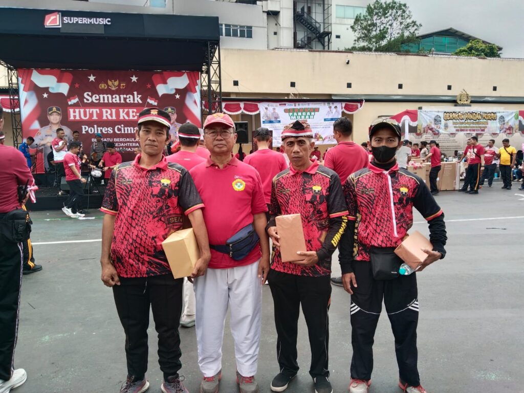 LDII Margaasih Turut Serta dalam Peringatan Hari Kemerdekaan di Polres Cimahi